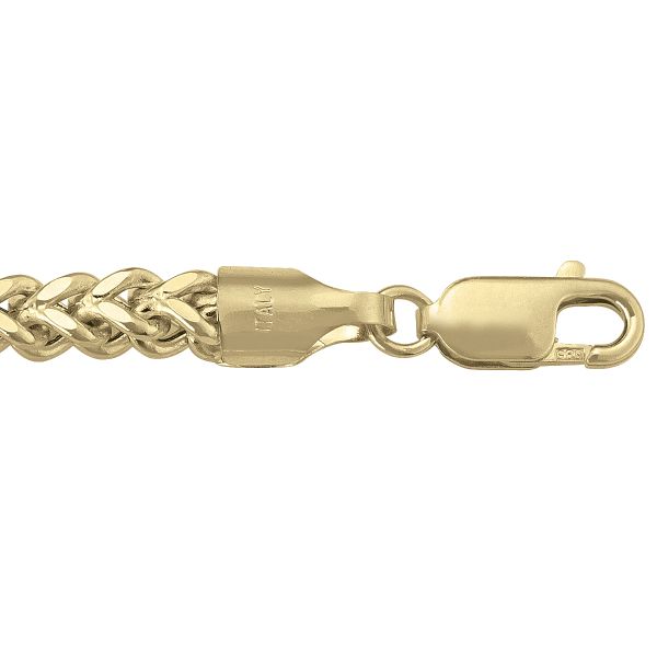 CFRA02, Gold Chain, Hollow Franco, Yellow Gold