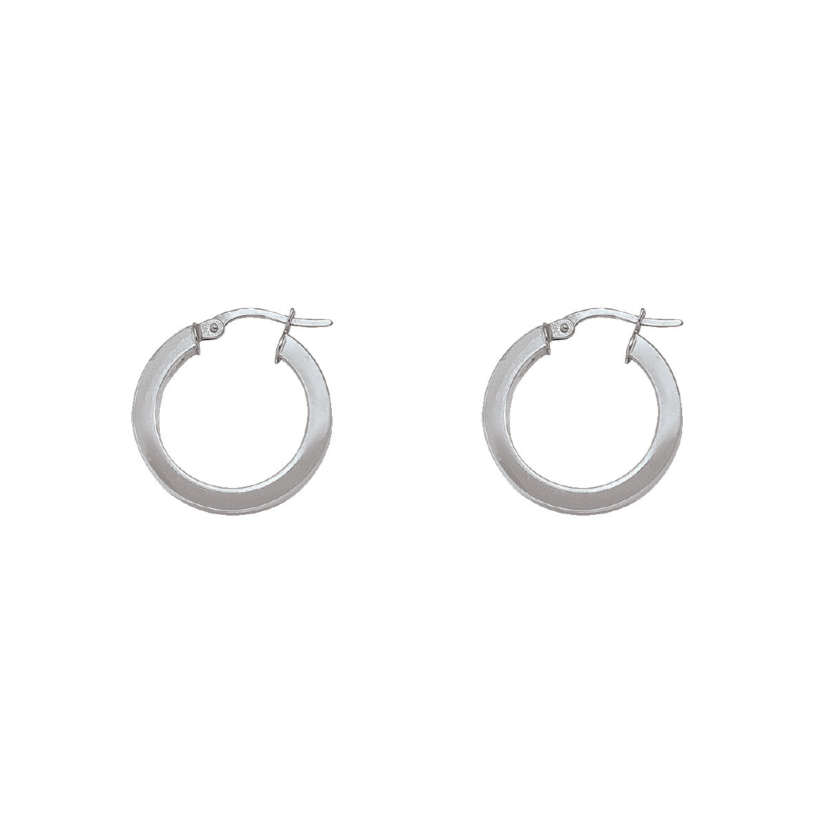 EH0102, Gold Earrings, Hoops, 2.5 mm Tubing