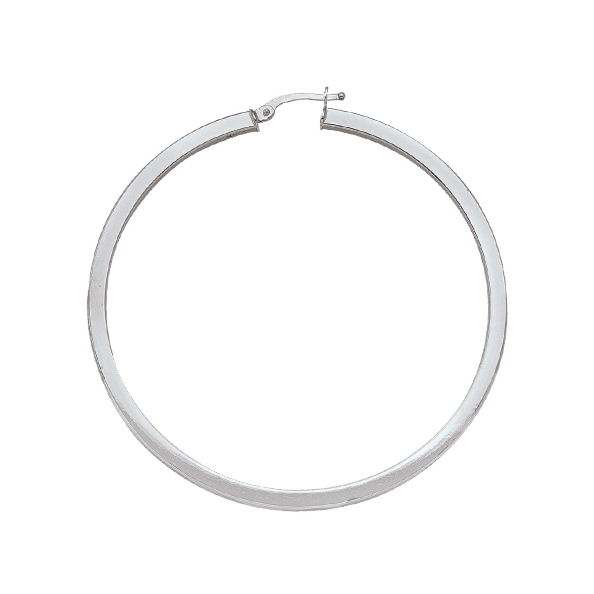 EH0102, Gold Earrings, Hoops, 2.5 mm Tubing