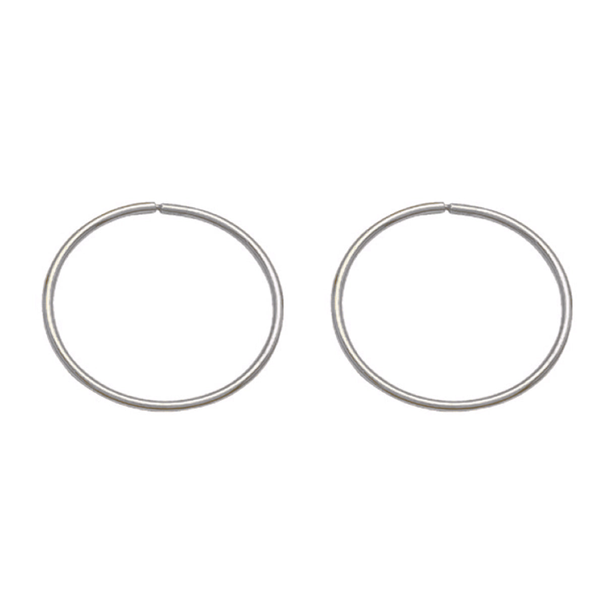 EH0301,  Gold Earrings, Sleepers, 1 mm Tubing