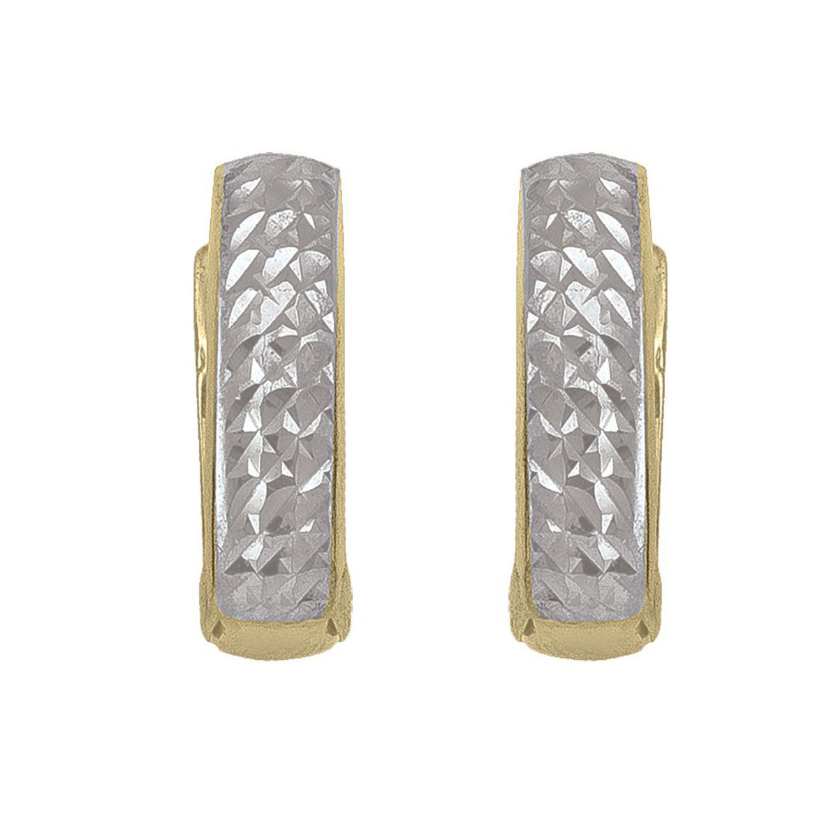 EHG0115, Gold Earrings, Huggies, 4.6 mm Tubing