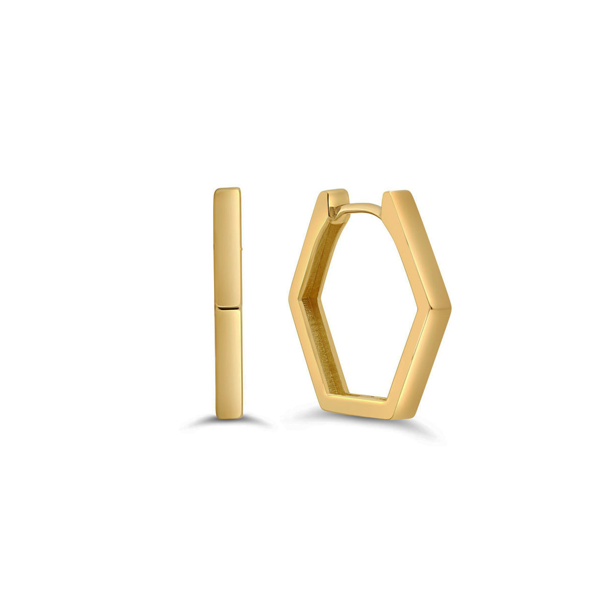EHG0212, Gold Earrings, Huggies
