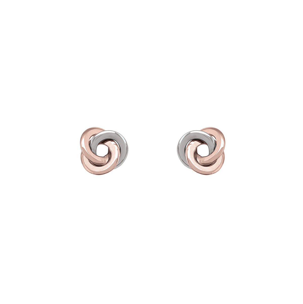 ES0120, Gold Earrings, Studs, Love Knot