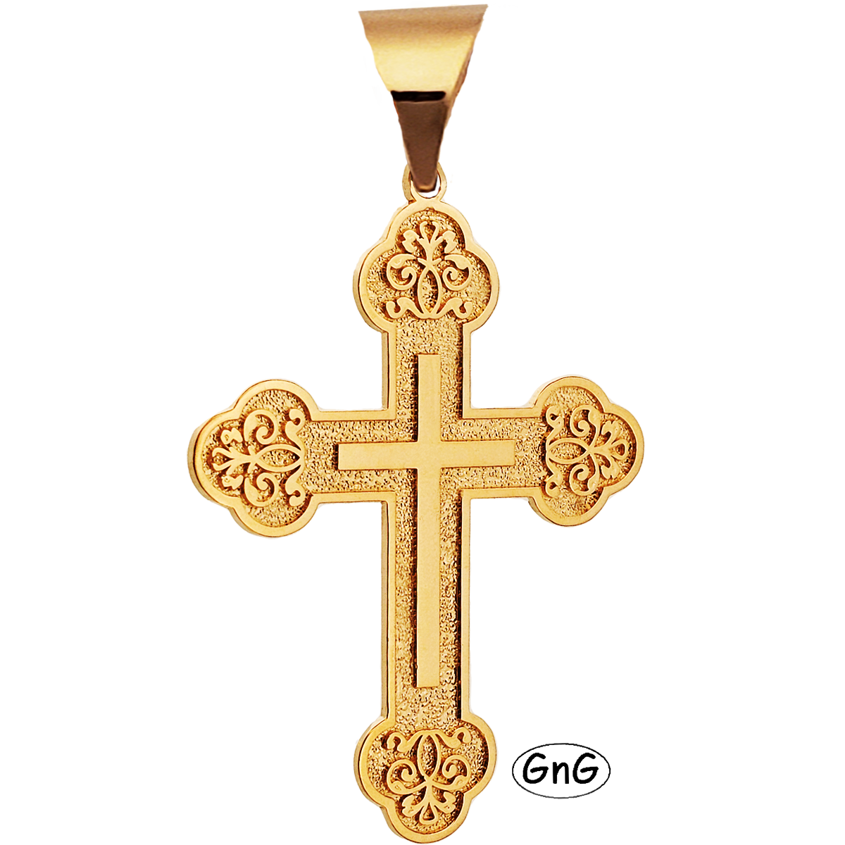 GE02, Gold Orthodox Cross, GnG Design