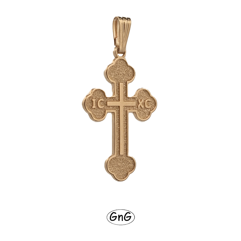 GE20, Gold Orthodox Cross, IC XC, GnG Design