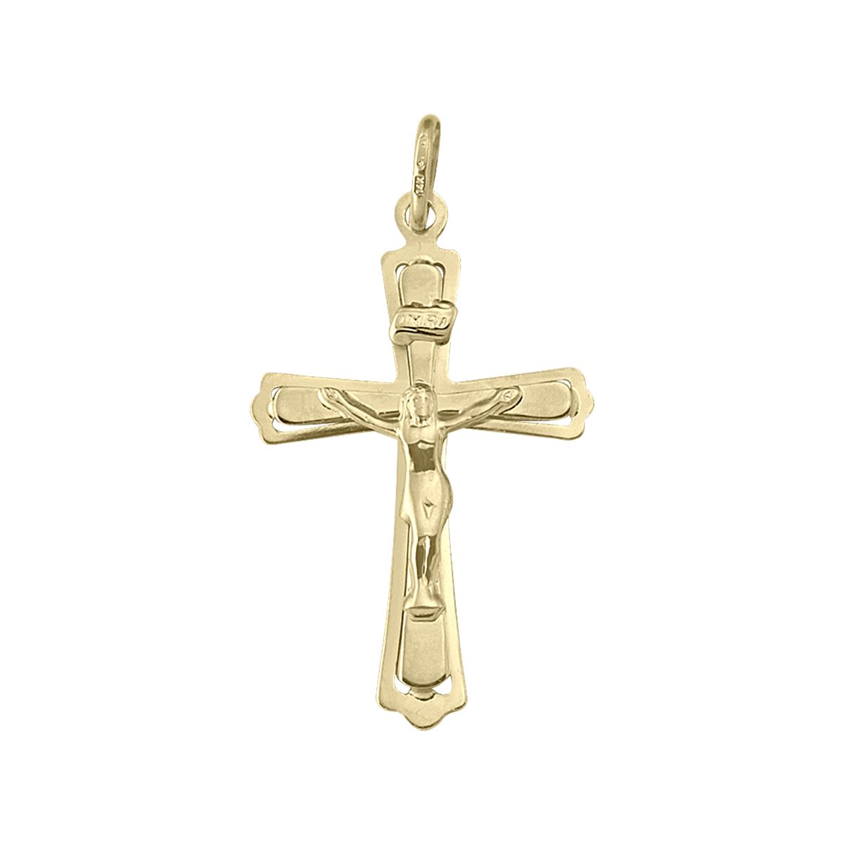 X0105, Gold Crucifix Cross