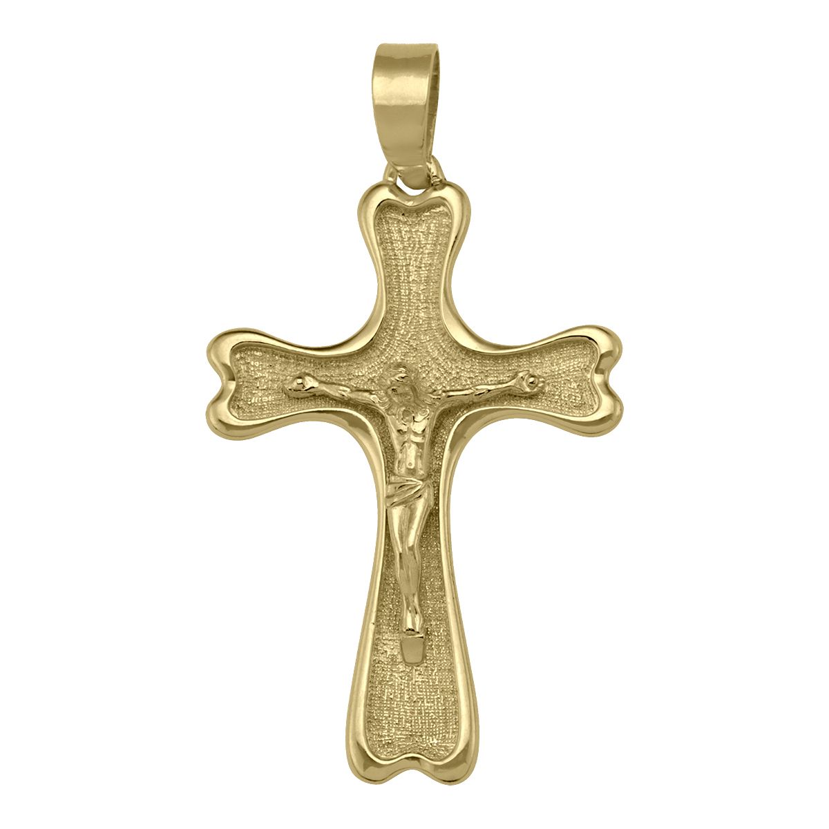 X0202, Gold Crucifix Cross