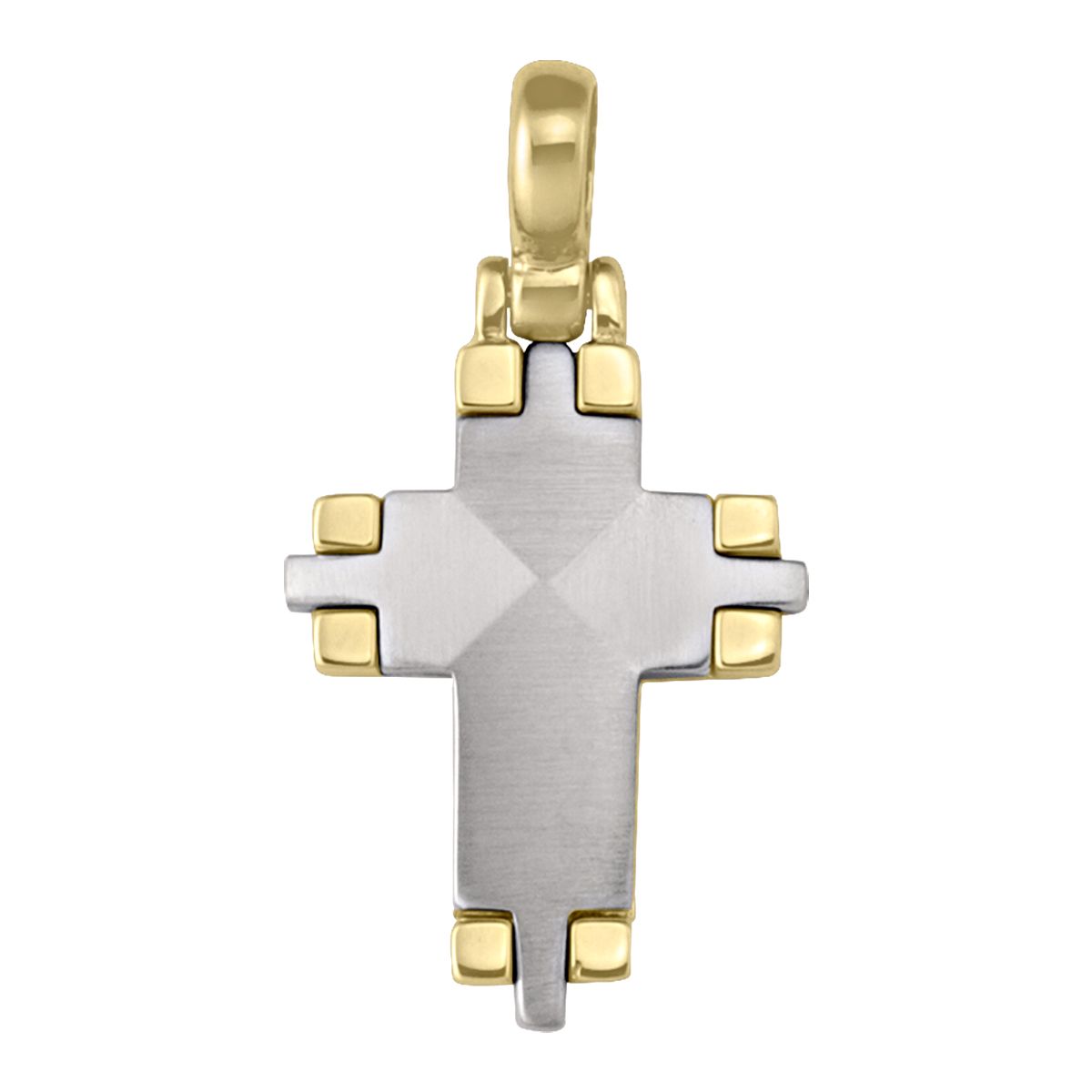 X0312, Gold Cross, Modern Design