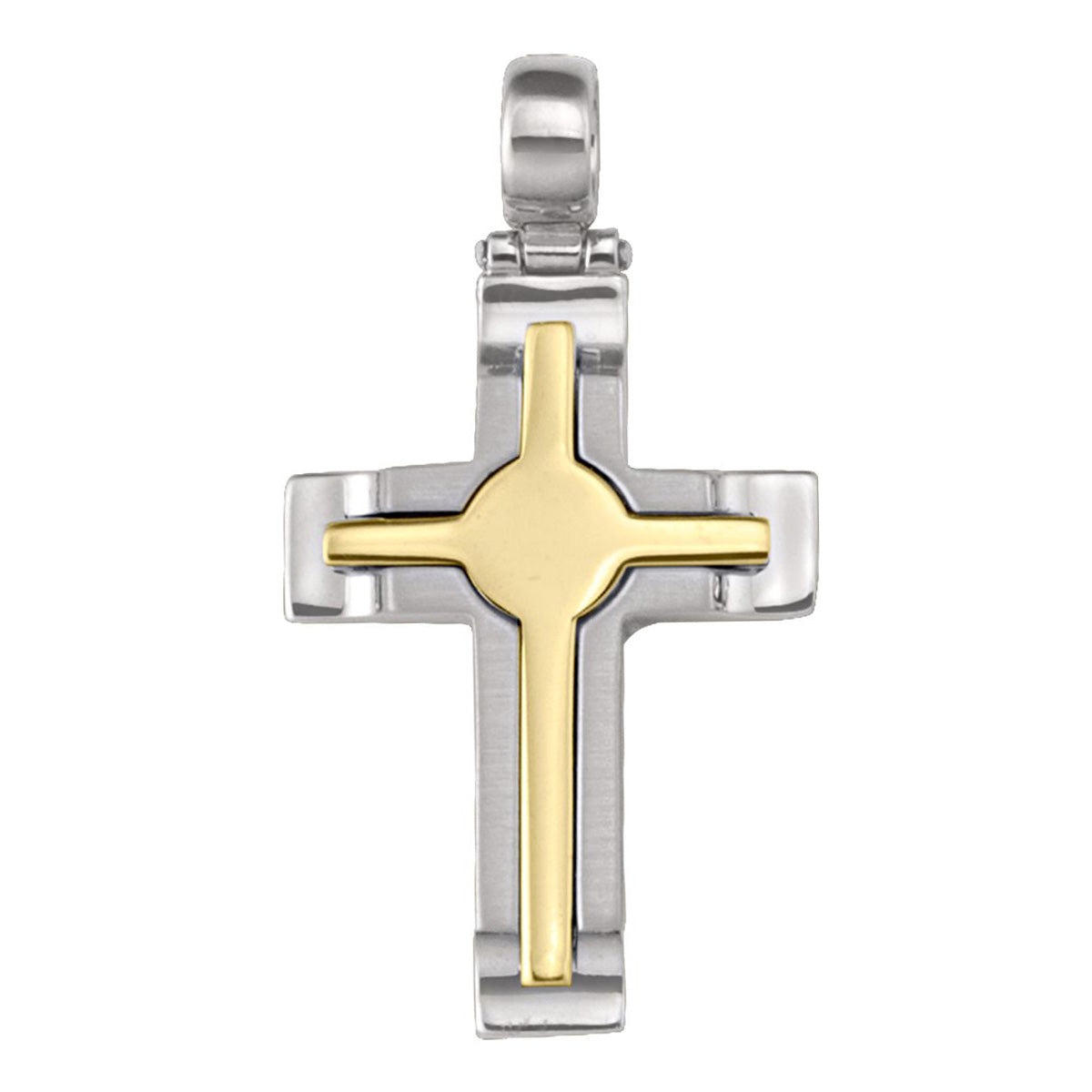 X0314, Gold Cross, Modern Design